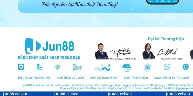 Điều khoản và điều kiện sử dụng dịch vụ tại Jun88