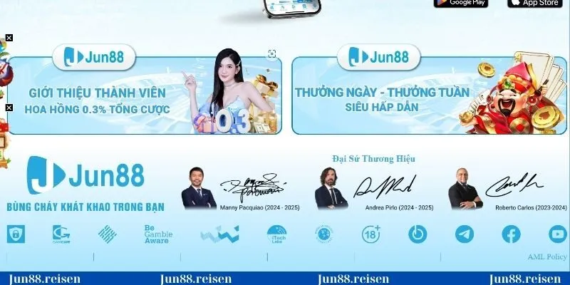 Jun88 là thiên đường giải trí thống lĩnh thị trường châu Á Jun88 là thiên đường giải trí thống lĩnh thị trường châu Á