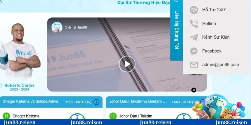 Liên hệ hỗ trợ đăng ký tại Jun88 nếu gặp lỗi kỹ thuật
